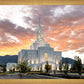 Orem Utah Fiery Sky Sunrise