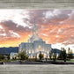 Orem Utah Fiery Sky Sunrise