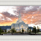 Orem Utah Fiery Sky Sunrise