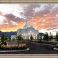 Orem Utah Fiery Sky Sunrise