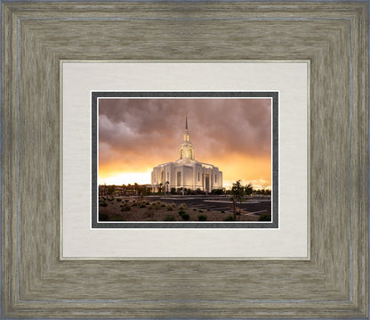 Red Cliffs Utah As The Storm Clears