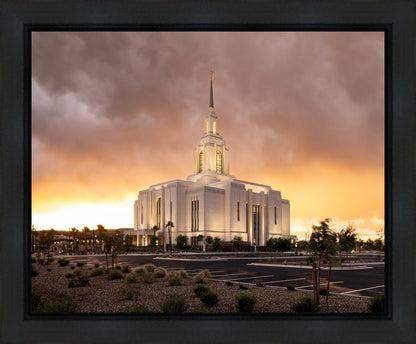 Red Cliffs Utah As The Storm Clears