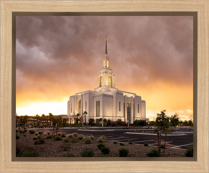 Red Cliffs Utah As The Storm Clears