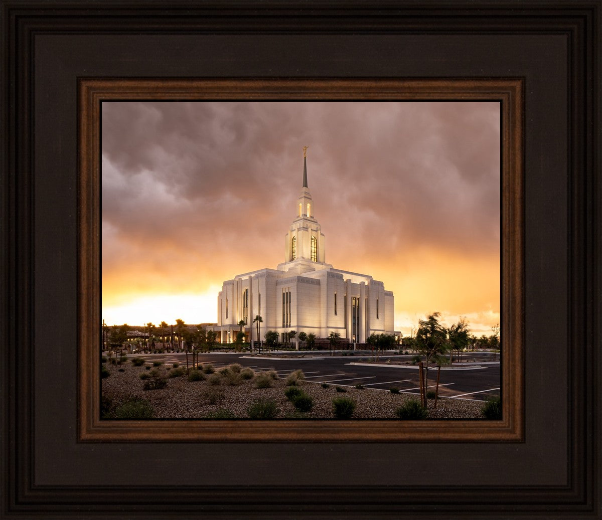 Red Cliffs Utah As The Storm Clears