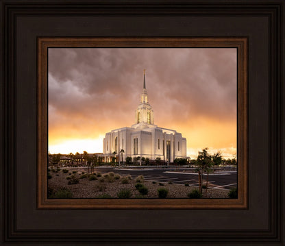 Red Cliffs Utah As The Storm Clears