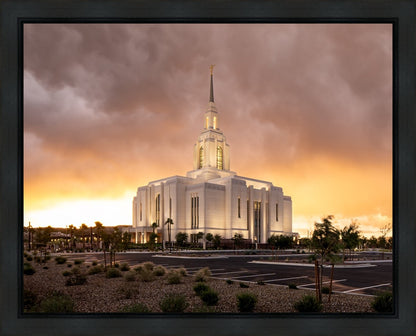 Red Cliffs Utah As The Storm Clears