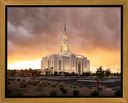 Red Cliffs Utah As The Storm Clears