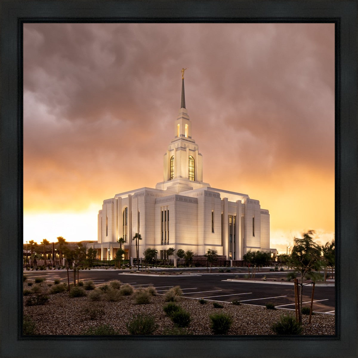 Red Cliffs Utah As The Storm Clears