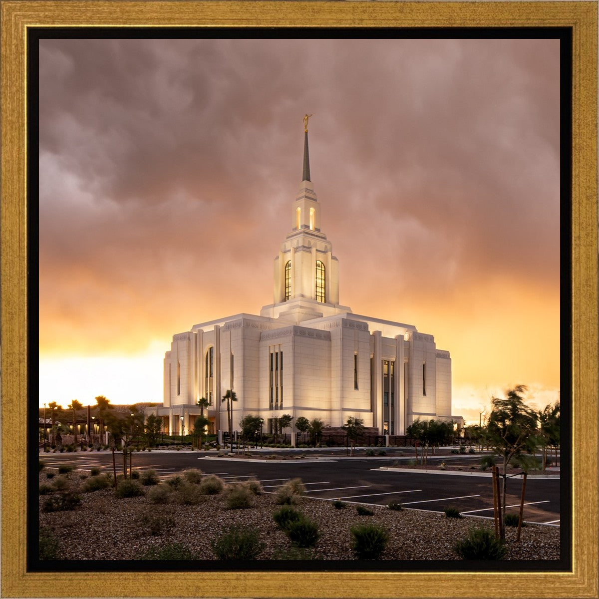 Red Cliffs Utah As The Storm Clears
