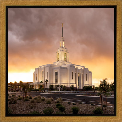 Red Cliffs Utah As The Storm Clears