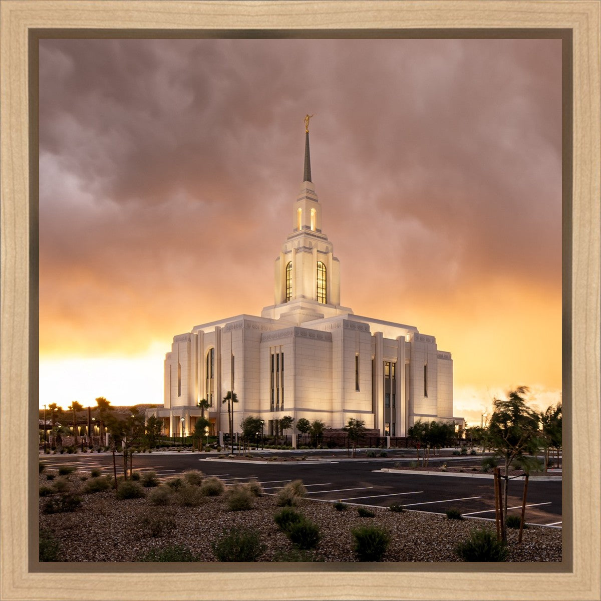 Red Cliffs Utah As The Storm Clears