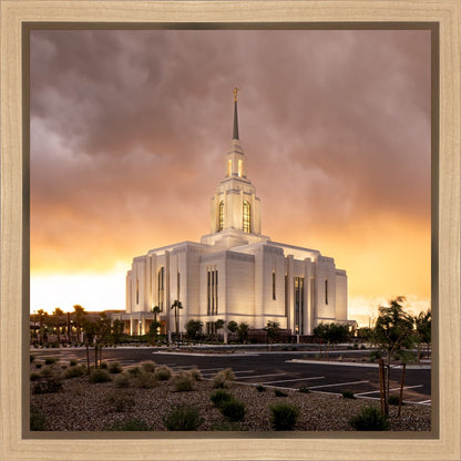 Red Cliffs Utah As The Storm Clears