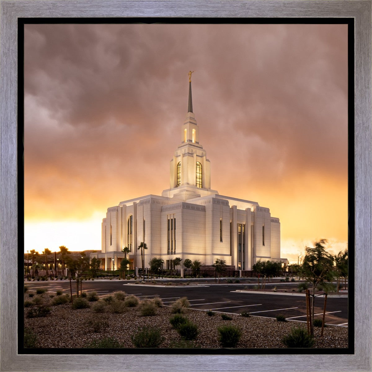 Red Cliffs Utah As The Storm Clears