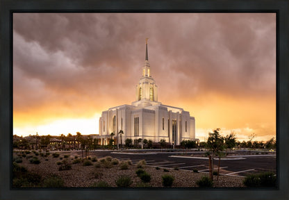 Red Cliffs Utah As The Storm Clears