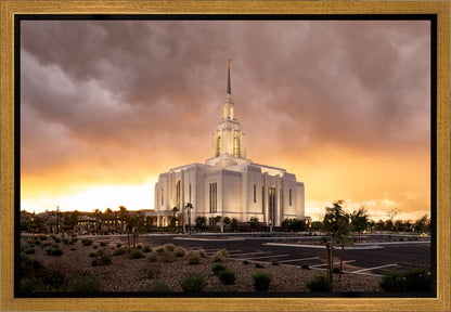 Red Cliffs Utah As The Storm Clears