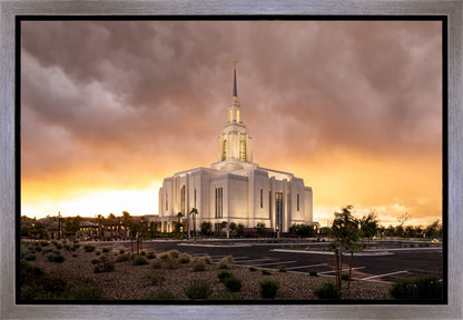 Red Cliffs Utah As The Storm Clears