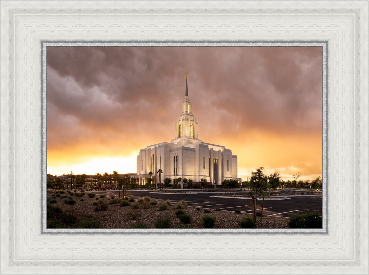 Red Cliffs Utah As The Storm Clears