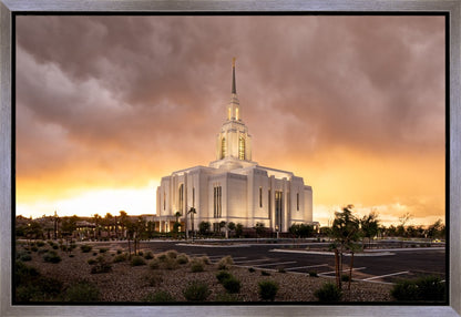 Red Cliffs Utah As The Storm Clears