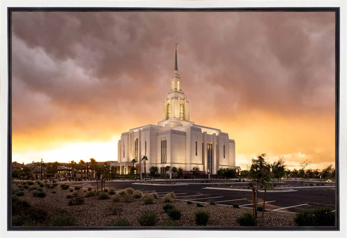 Red Cliffs Utah As The Storm Clears
