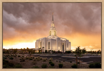 Red Cliffs Utah As The Storm Clears