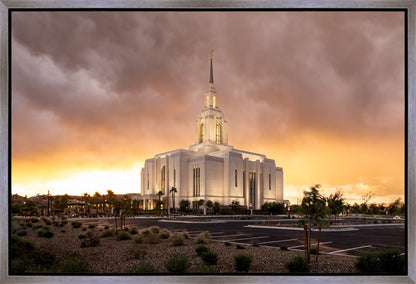 Red Cliffs Utah As The Storm Clears