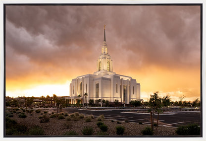 Red Cliffs Utah As The Storm Clears