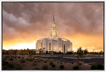 Red Cliffs Utah As The Storm Clears