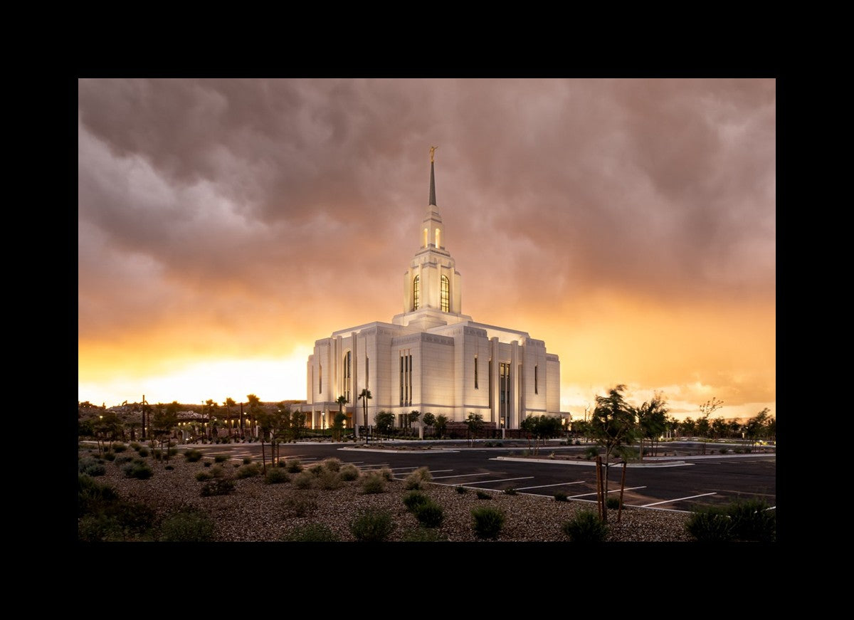 Red Cliffs Utah As The Storm Clears