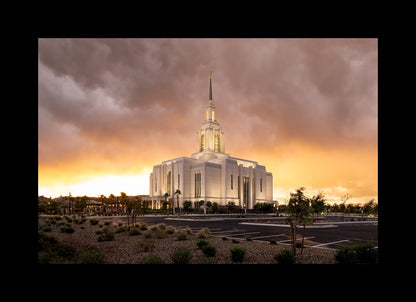 Red Cliffs Utah As The Storm Clears