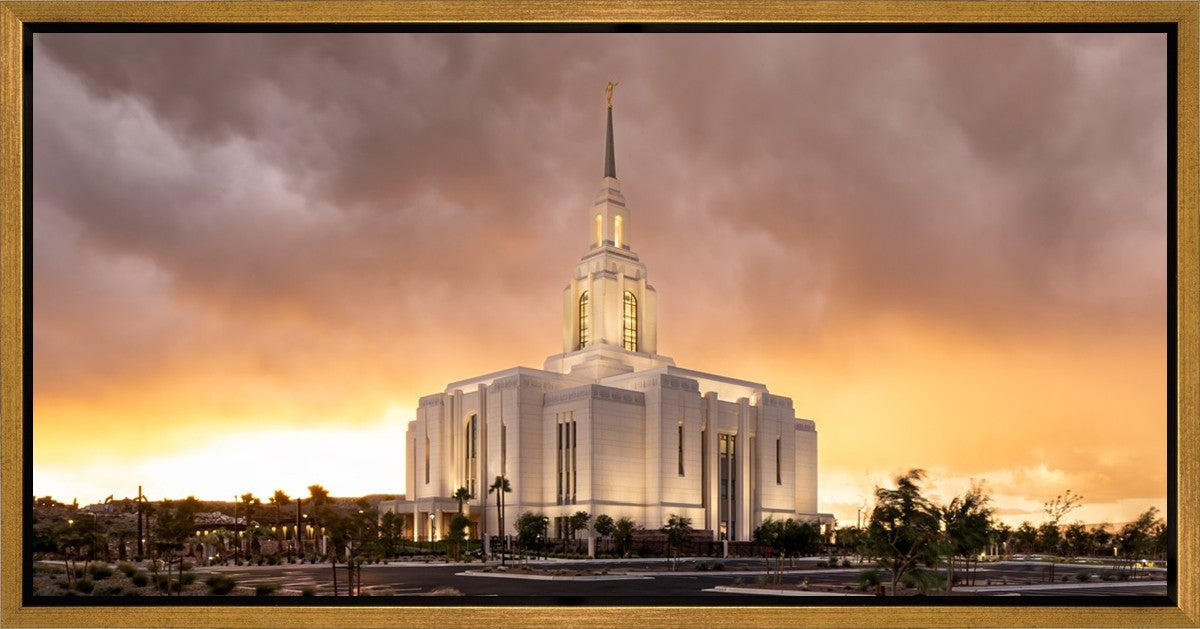 Red Cliffs Utah As The Storm Clears