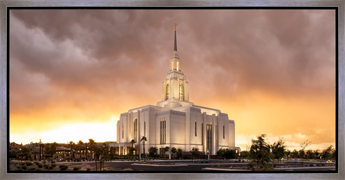 Red Cliffs Utah As The Storm Clears
