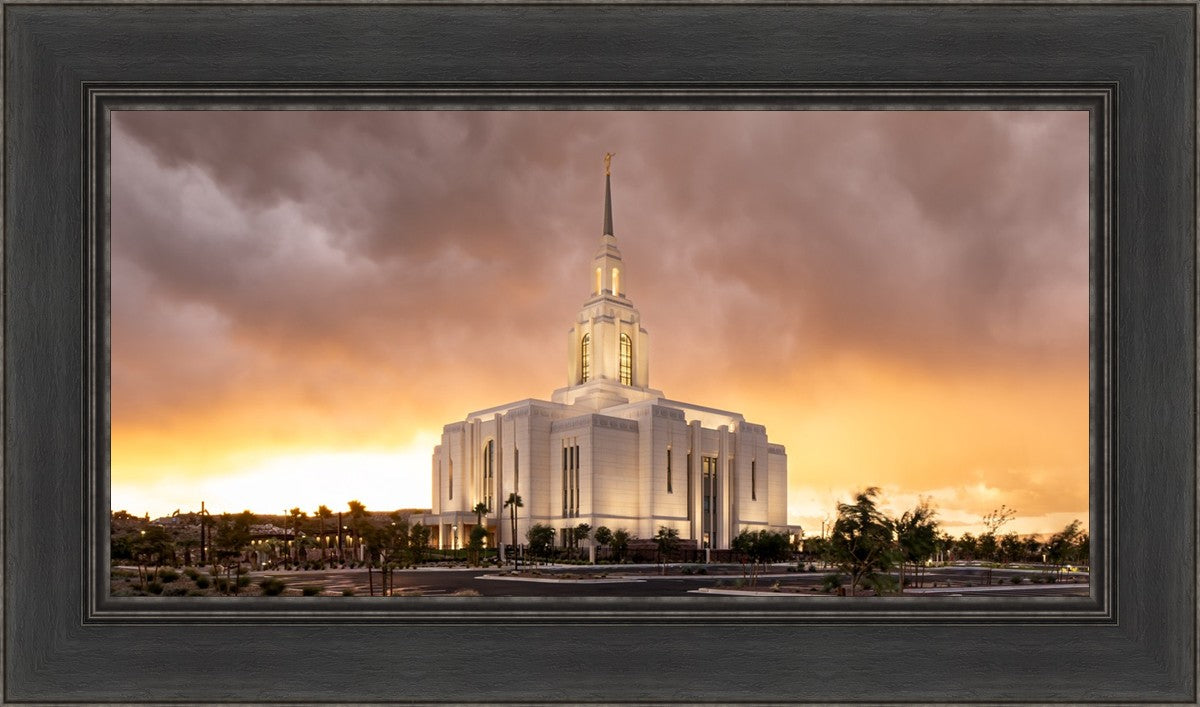 Red Cliffs Utah As The Storm Clears