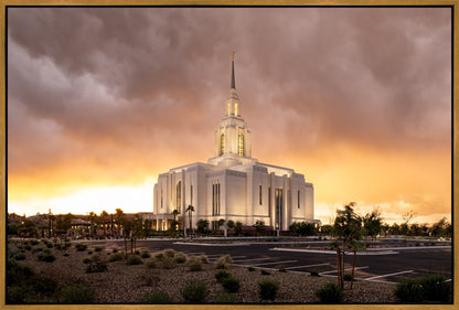 Red Cliffs Utah As The Storm Clears