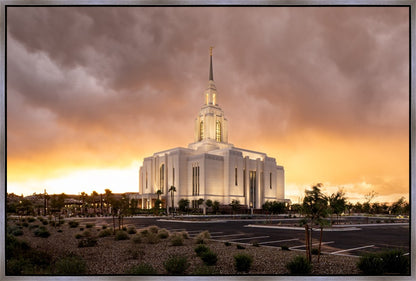 Red Cliffs Utah As The Storm Clears