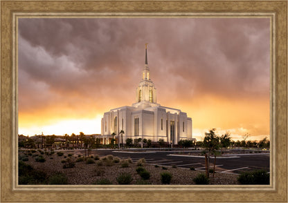 Red Cliffs Utah As The Storm Clears