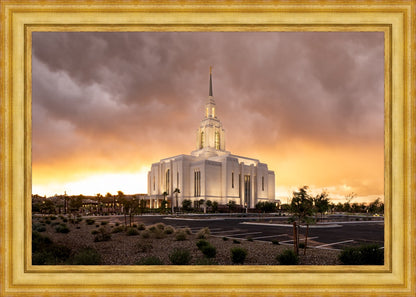 Red Cliffs Utah As The Storm Clears