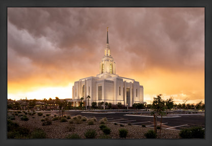Red Cliffs Utah As The Storm Clears