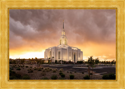 Red Cliffs Utah As The Storm Clears