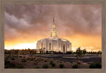 Red Cliffs Utah As The Storm Clears