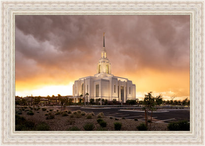 Red Cliffs Utah As The Storm Clears