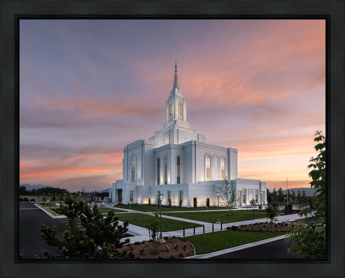 Orem Utah Pink Sunset