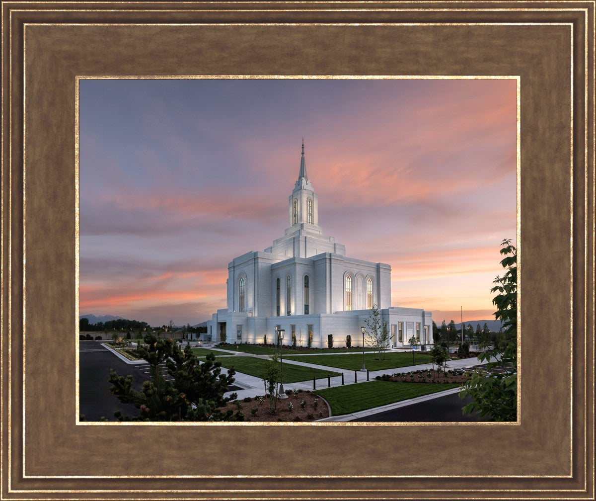 Orem Utah Pink Sunset