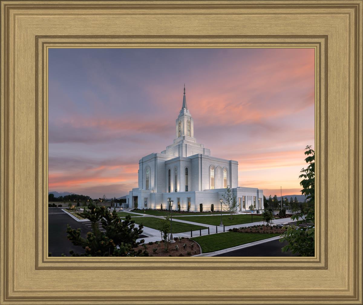 Orem Utah Pink Sunset