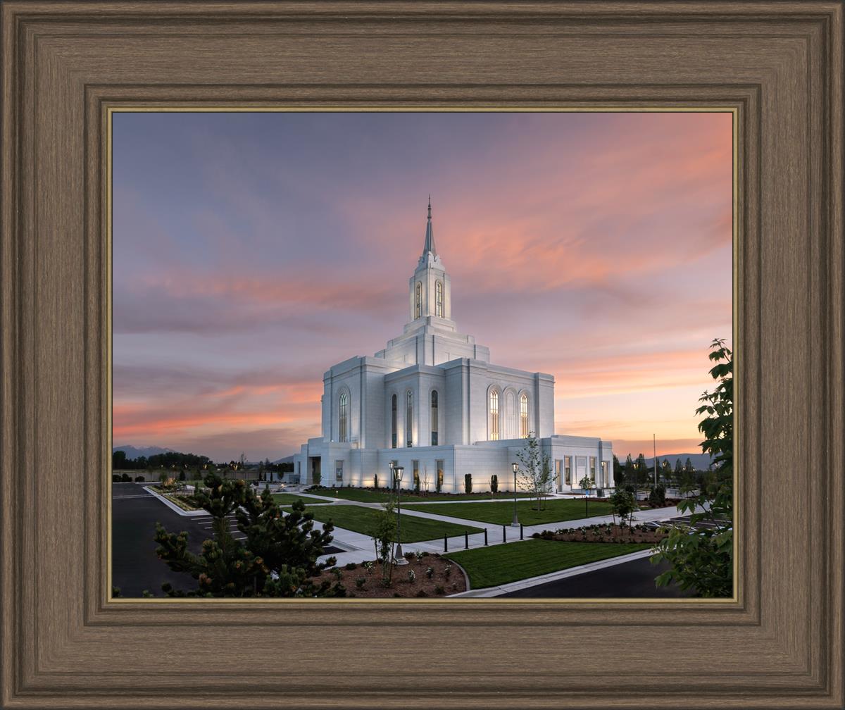 Orem Utah Pink Sunset