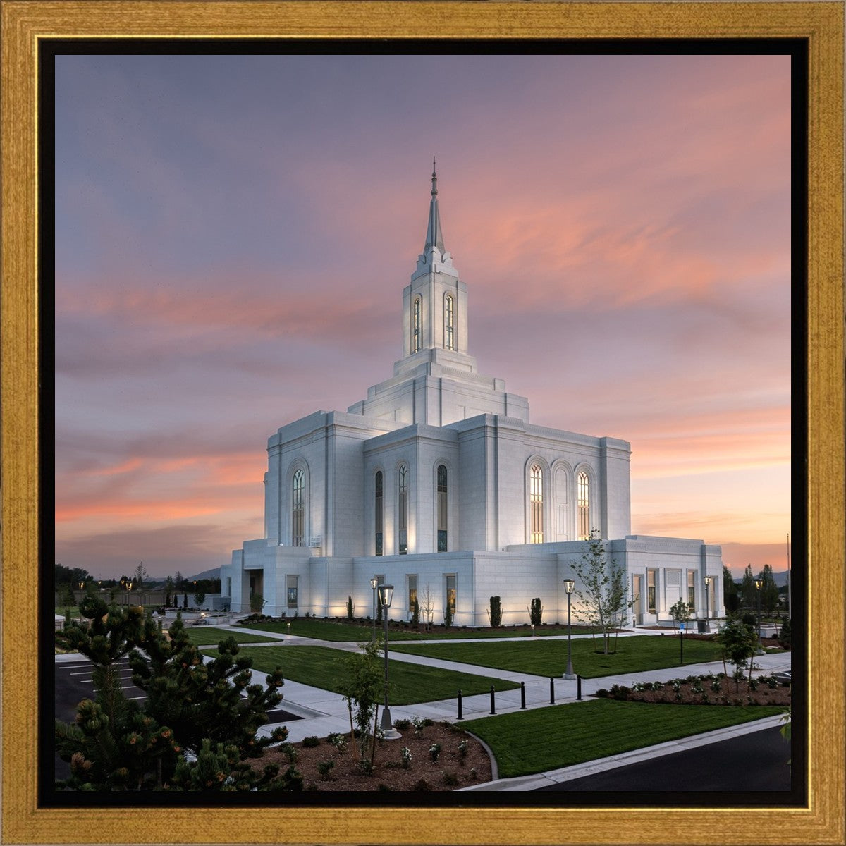 Orem Utah Pink Sunset