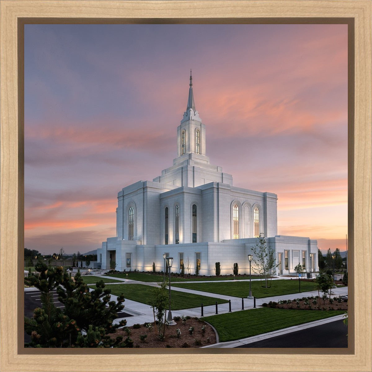 Orem Utah Pink Sunset