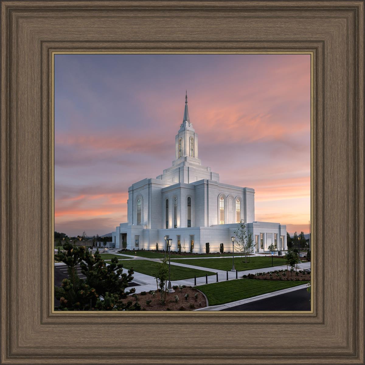 Orem Utah Pink Sunset