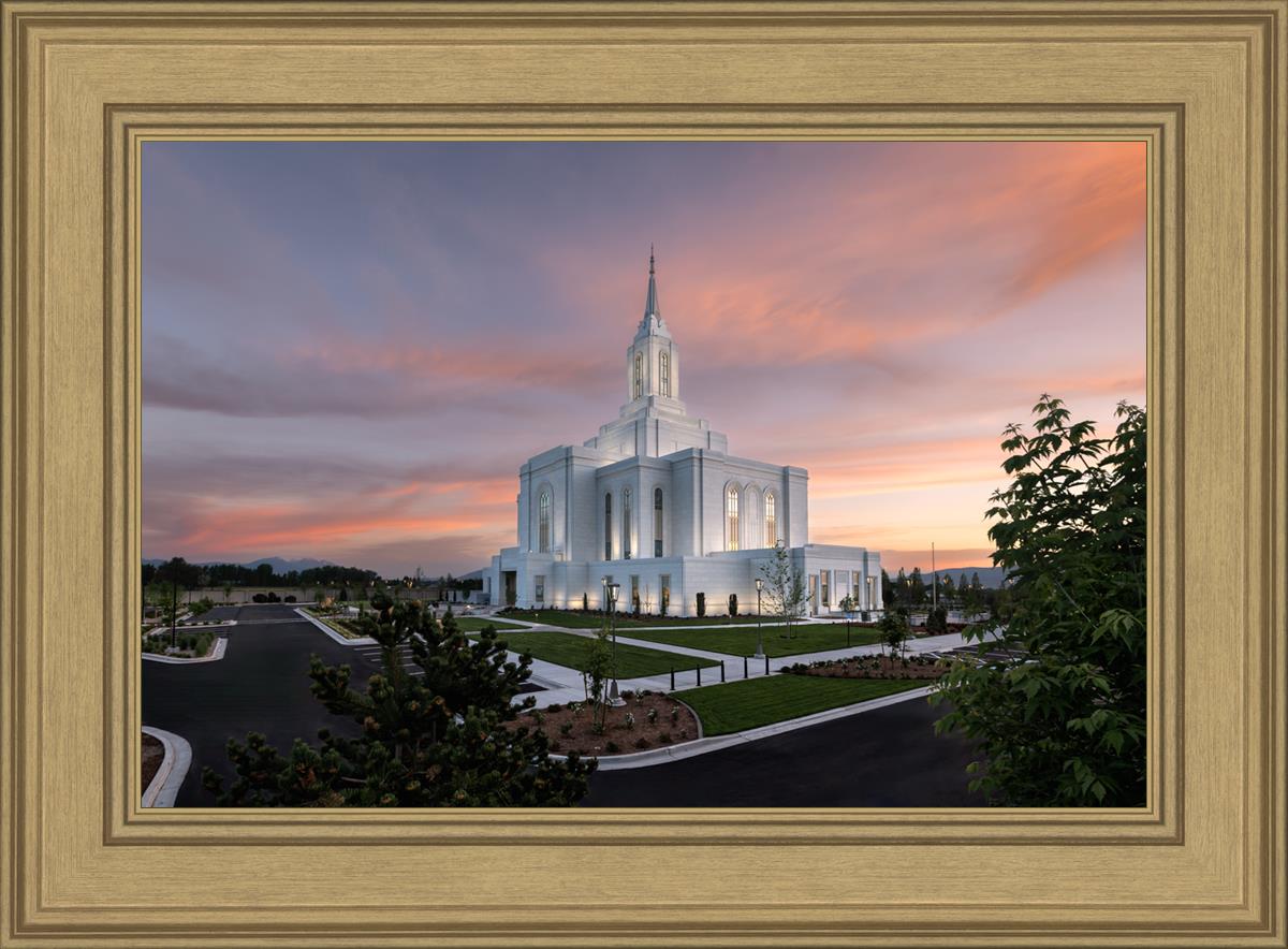 Orem Utah Pink Sunset