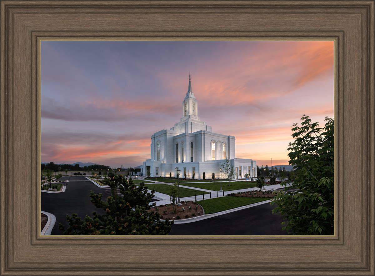 Orem Utah Pink Sunset