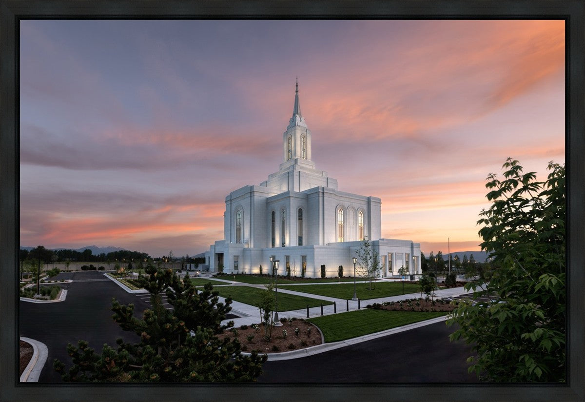 Orem Utah Pink Sunset